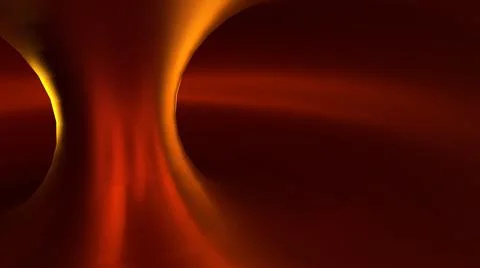 3D Render, modern abstract background metallic bronze circular shape Stock Illustration