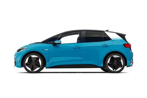 3d render of modern electric car Stock-Illustration