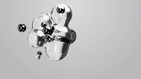 3d render motion design wallpaper animation business presentation monochrome Illustrazione stock