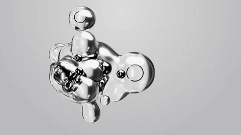 3d render motion design wallpaper animation business presentation monochrome Illustrazione stock