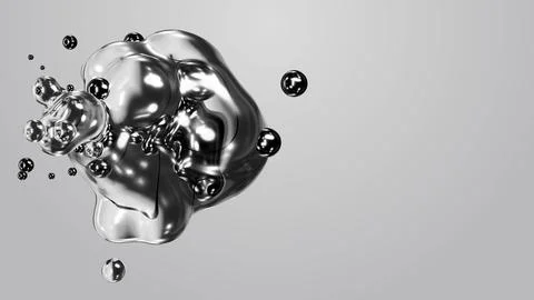 3d render motion design wallpaper animation business presentation monochrome Illustrazione stock