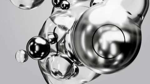 3d render motion design wallpaper animation business presentation monochrome Ilustración de archivo