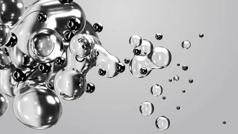3d render motion design wallpaper animation business presentation monochrome Illustrazione stock