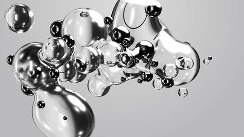 3d render motion design wallpaper animation business presentation monochrome Illustrazione stock