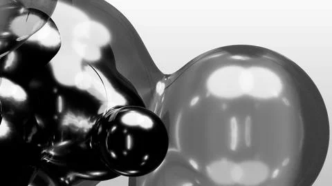 3d render motion design wallpaper animation business presentation monochrome Ilustración de archivo