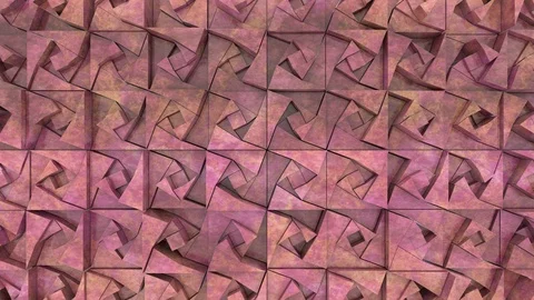 3D render of a moving textured surface, abstract color background. Loop motion Stock-Footage 126680572