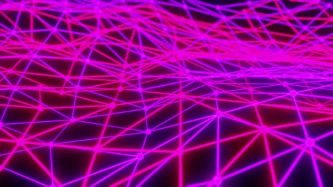 3d render network animation Stock Footage 167417111