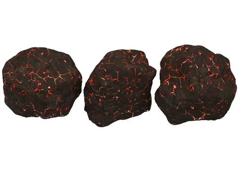 3D render of objects on a light background. Illustrazione stock