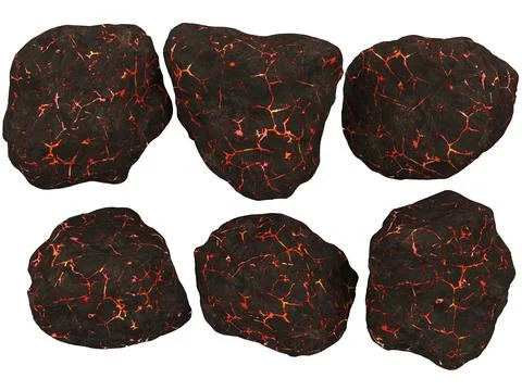 3D render of objects on a light background. Stock Illustration