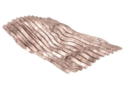 3D render of objects on a light background. Illustrazione stock