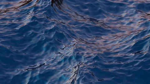 3d render  of ocean waves surface Stock Footage 151222779