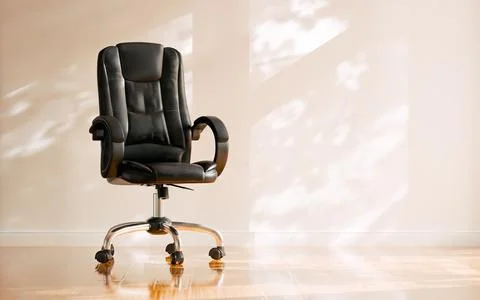 3d render of office chair for profession or office background usage 스톡 일러스트
