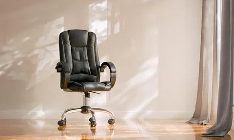 3d render of office chair for profession or office background usage 스톡 일러스트