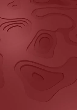 3D Render ofTopology Relief Background Stock Illustration