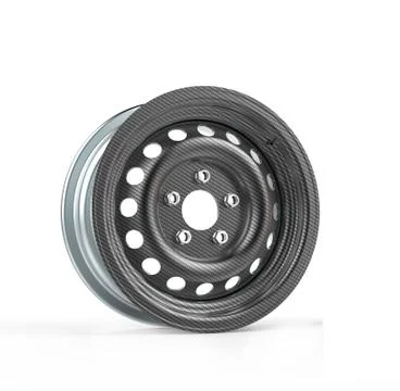 3d render old rim Illustrazione stock