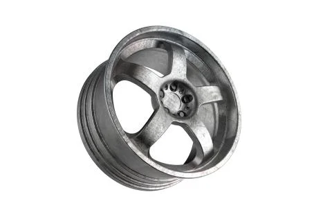 3d render old rim Illustrazione stock