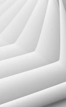 3D render paper folding Stock Illustration