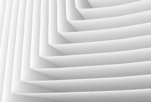 3D render paper folding Stock Illustration