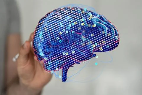 3d render of personal data security Illustrates cyber data or information Stock Photos