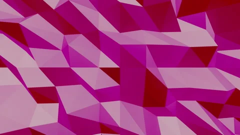 3d render pink and red triangles background animation Stock Footage 167162836
