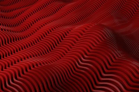 3d render plastic background with reflections. Displacement surface. Random p Illustrazione stock