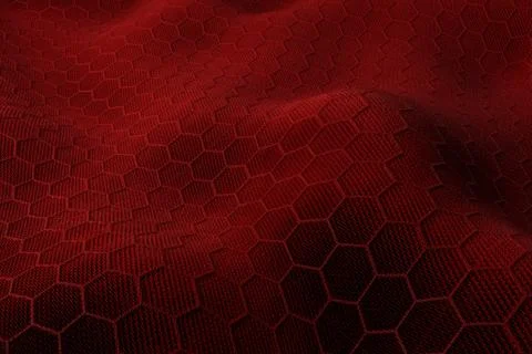 3d render plastic background with reflections. Displacement surface. Random p Stock Illustration