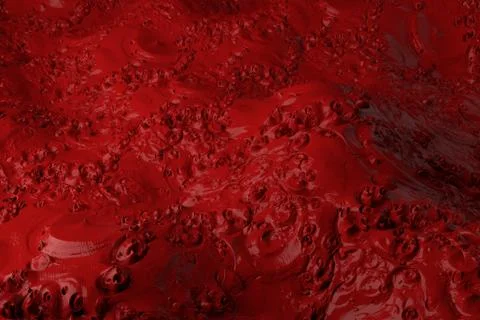 3d render plastic background with reflections. Displacement surface. Random p Stock Illustration