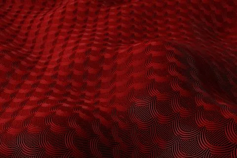 3d render plastic background with reflections. Displacement surface. Random p Stock Illustration