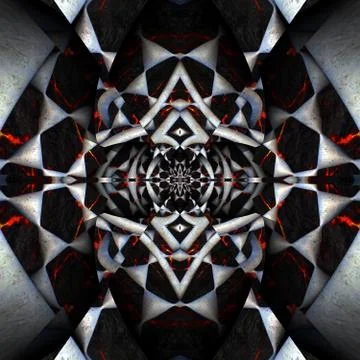 3D render plastic background seamless tile Stock-Illustration