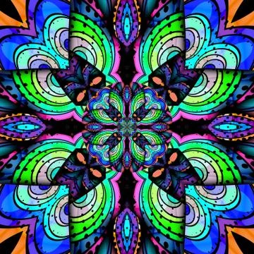 3D render plastic background seamless tile Stock Illustration