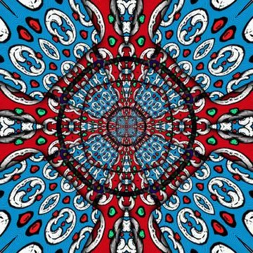 3D render plastic background seamless tile Stock Illustration