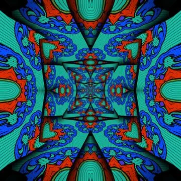 3D render plastic background seamless tile Stock Illustration