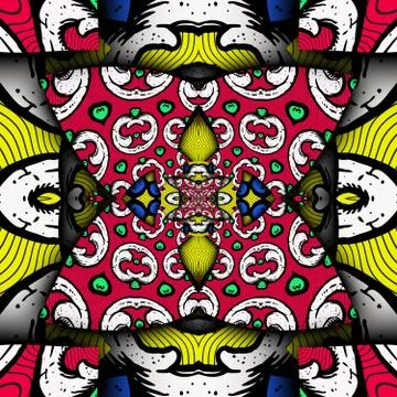 3D render plastic background seamless tile Stock Illustration