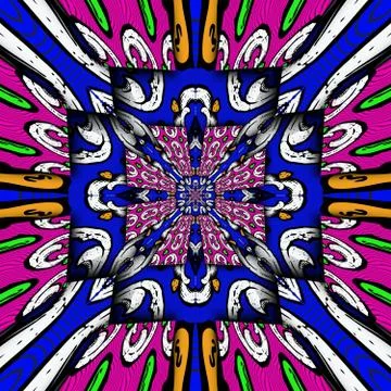 3D render plastic background seamless tile Stock Illustration