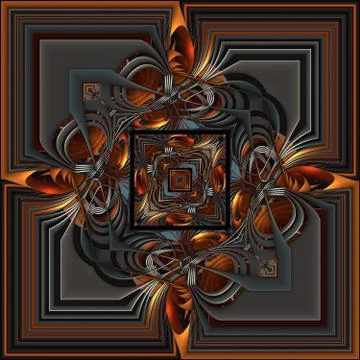 3D render plastic background tile Stock Illustration