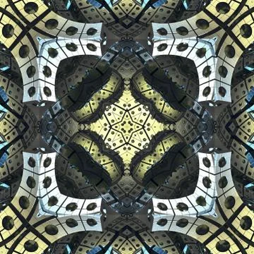 3D render plastic background tile Stock Illustration