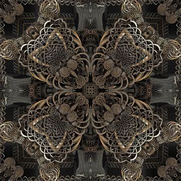 3D render plastic background tile Illustrazione stock