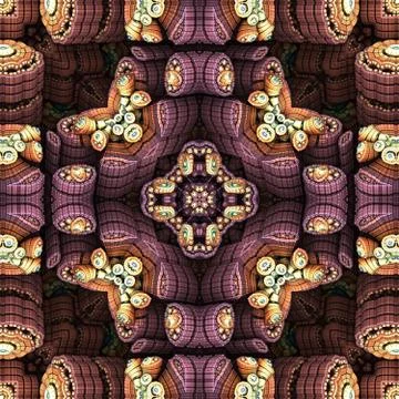 3D render plastic background tile Stock Illustration