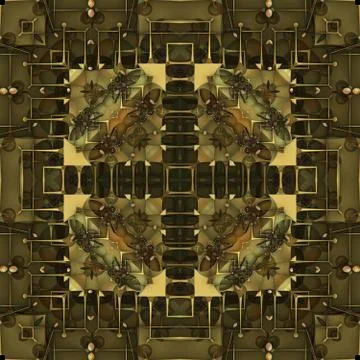 3D render plastic background tile Stock Illustration