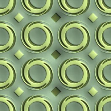 3D render  plastic background tile Stock Illustration