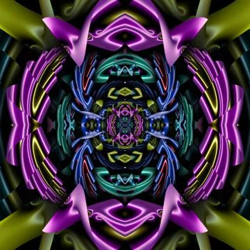 3D render plastic background tile Stock Illustration