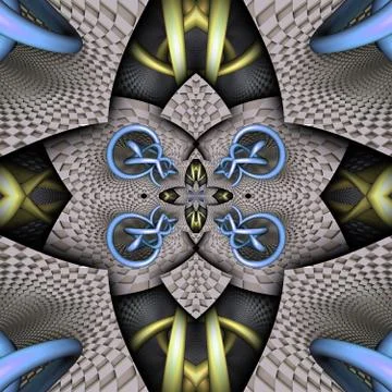 3D render plastic background tile Stock Illustration