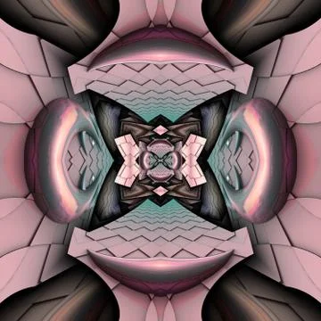 3D render plastic background tile Stock Illustration