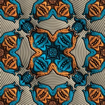 3D render plastic background tile Stock Illustration