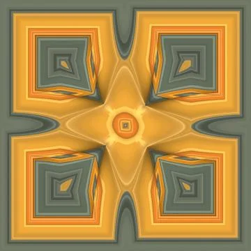 3D render plastic puffs background tile Illustrazione stock