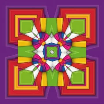 3D render plastic puffs background tile 스톡 일러스트