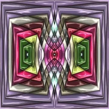 3D render plastic puffs background tile 스톡 사진