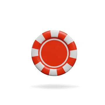 3d render poker chips 2 Stock Illustration