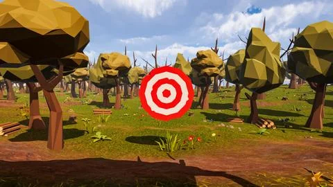 3D Render Polygon Background to ecology and sustainable development, enviro.. Illustrazione stock