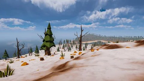 3D Render Polygon Background to ecology and sustainable development, enviro.. イラスト素材
